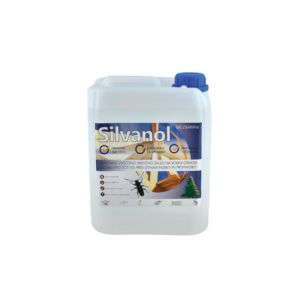 IMPREGNACIJA SILVANOL BREZBARVNI 5 KG