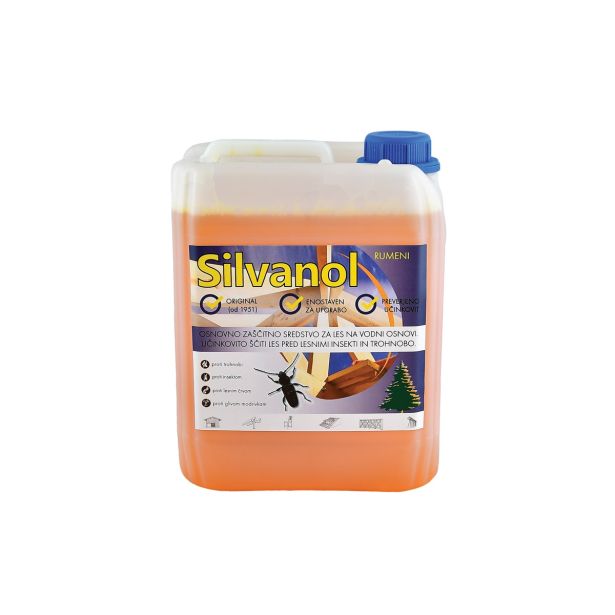 IMPREGNACIJA SILVANOL RUMENI 5 KG