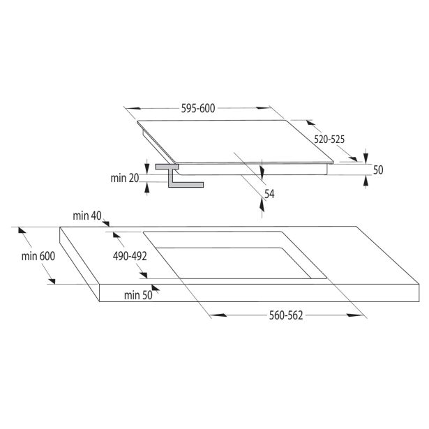 INDUKCIJSKA PLOŠČA GORENJE IT643BSC