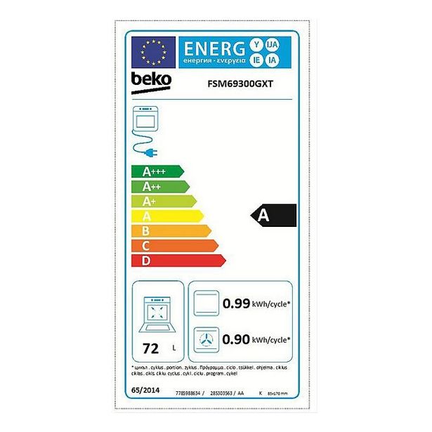 INDUKCIJSKI ŠTEDILNIK BEKO FSM 69300 GXT