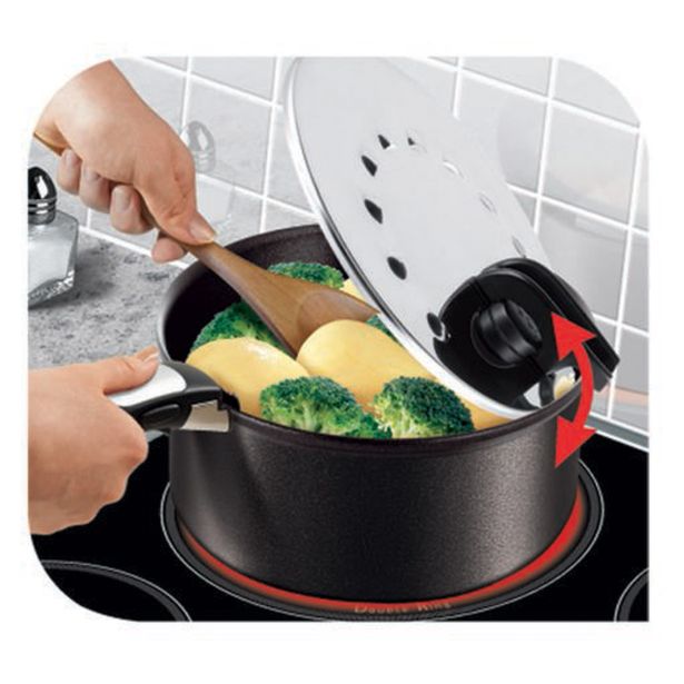 POKROVKA TEFAL 20-28 CM INOX INGENIO