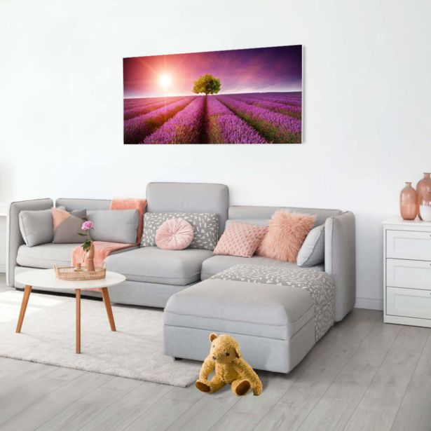 IR GRELNI PANEL 600 W, FOTOMOTIV - LAVANDA, 1005 X 605 X 20 MM