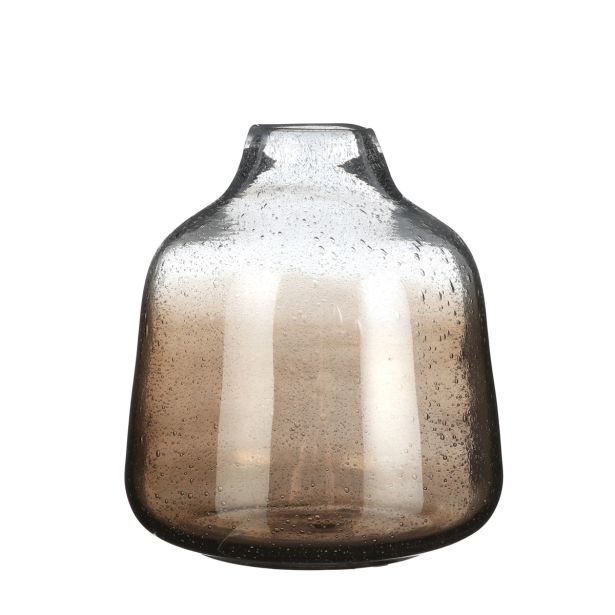 STEKLENA VAZA CASA VIVANTE ITALIA VELIKA 24X22 CM