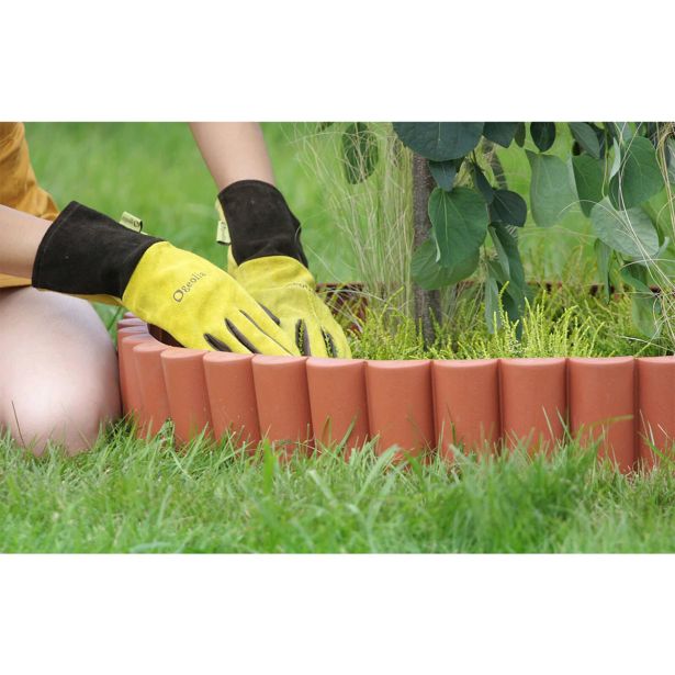 IZD. ZA UREJANJE POVRŠIN PVC PALISADA RJAVA GPP1202-04-003BR 1/10