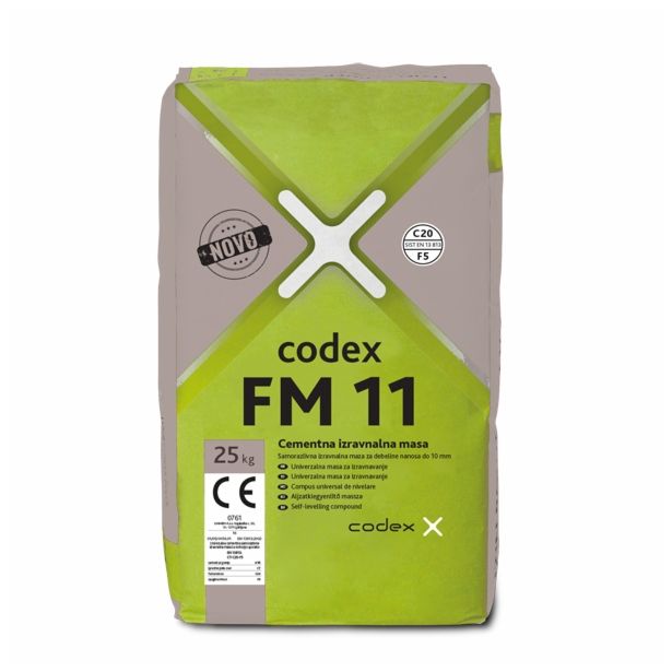 IZRAVNALNA TALNA MASA CODEX FM 11 25KG