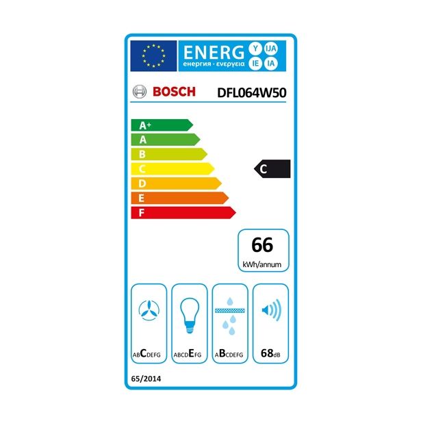 IZVLEČNA KUHINJSKA NAPA BOSCH DFL064W50