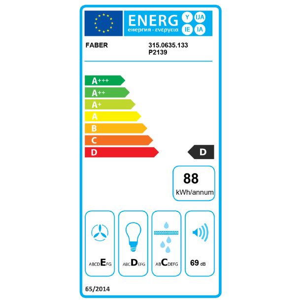 IZVLEČNA KUHINJSKA NAPA FABER FLEXA NG HIP AM/X A60