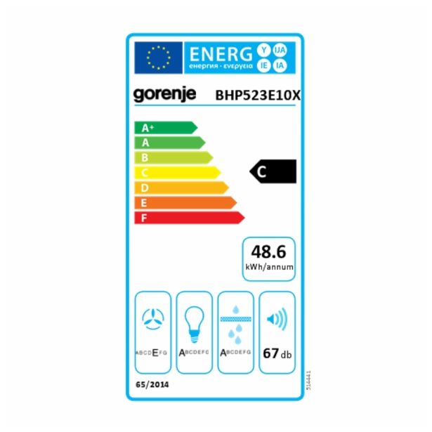 IZVLEČNA KUHINJSKA NAPA GORENJE BHP 523 E10X