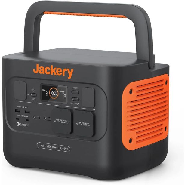 JACKERY EXPLORER 1000 PRO, PRENOSNA POLNILNA POSTAJA
