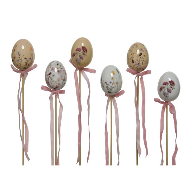 JAJČKA NA PIKU, RUMENA/BELA, 6/1