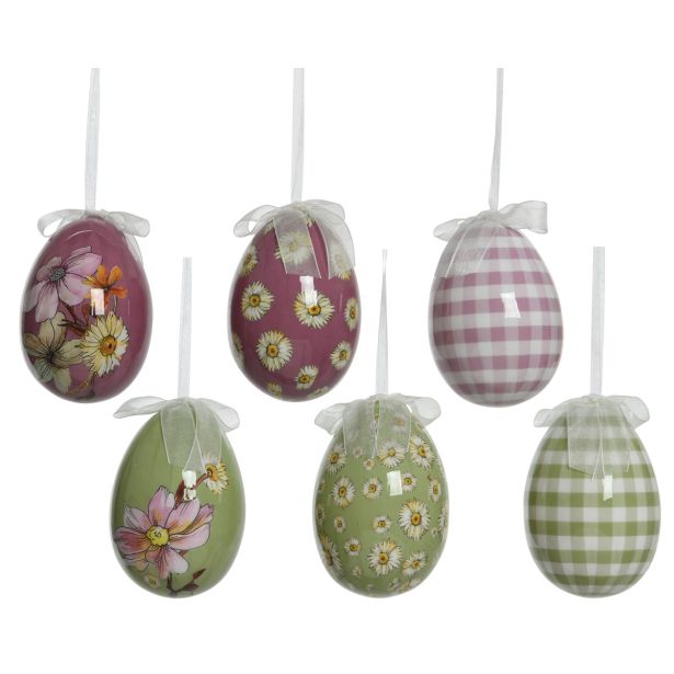 JAJČKA NA TRAKU, VIJOLIČNA/ZELENA, SORT