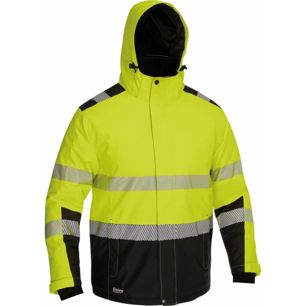 ODSEVNO OBLAČILO BISLEY JAKNA MALCOM PARKA RUMENO / ČRNA ŠT. 3XL