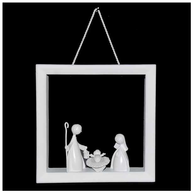 JASLICE EUROMARCHI JASLICE BELE V OKVIRJU 6 CM