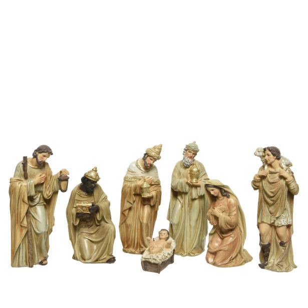 JASLICE DECORIS JASLIČNI SET 7 KOS 7.5X6X20 CM