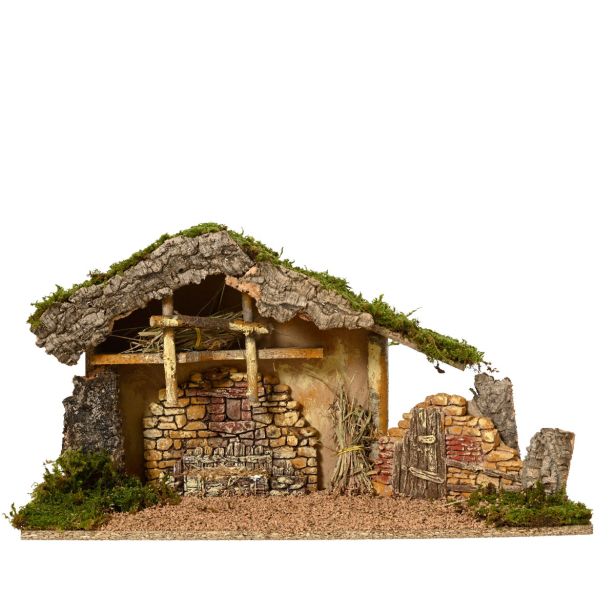 JASLICE DECORIS SKEDENJ Z LUBJEM IN MAHOM 48X19X25 CM