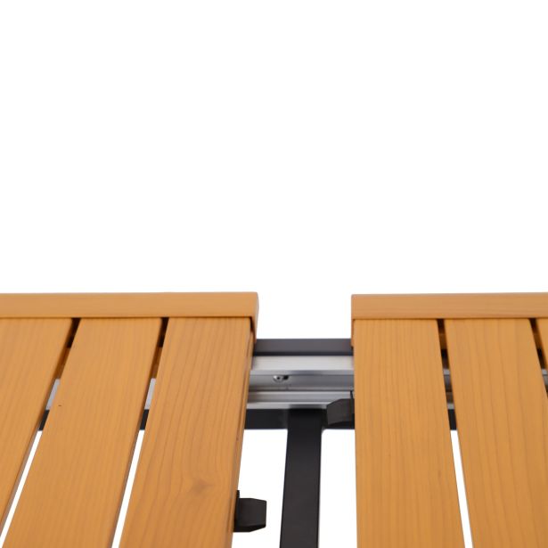 JEDILNA MIZA CALYPSO RAZTEGLJIVA POLNA ALU 192/257X100X74 DSIVA