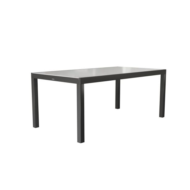 KOVINSKA MIZA NATERIAL LYRA II ANTR.180/260X96 ALU STEKLO