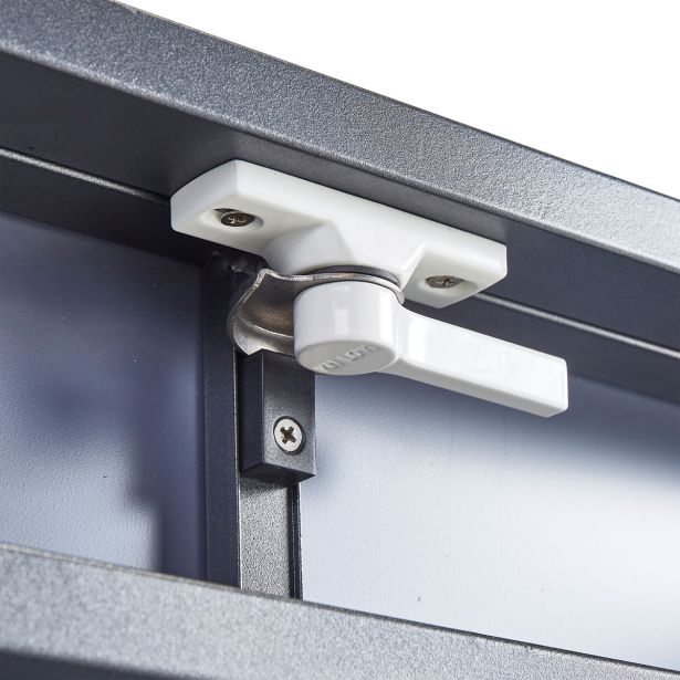 JEDILNA MIZA LYRA II GOR&DOL ALU STEKLO 90/160X90 ANTRACIT