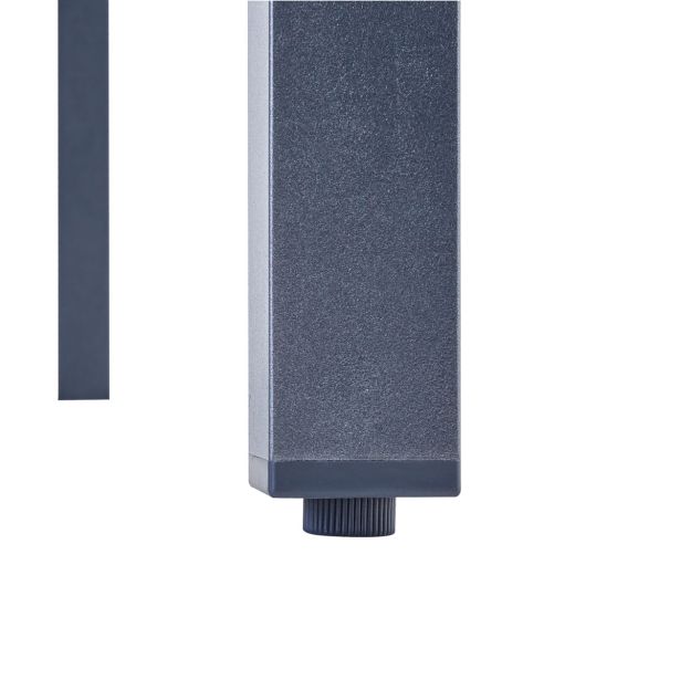 JEDILNA MIZA ODYSSEA II EASY ALU STEKLO 180/240X100 ANTR