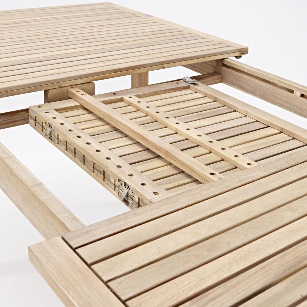 JEDILNA MIZA SOLIS METULJ ZUN. 150/200 AKACIJA