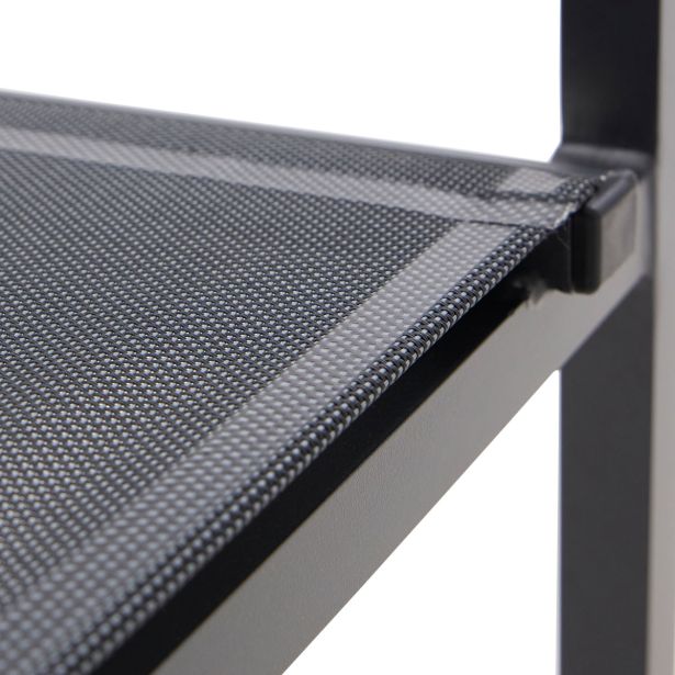 STOL ORION ALPHA II ALU TEKSTIL 2X1 TEMNO SIV