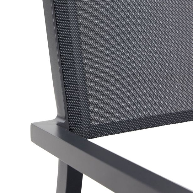 STOL ORION ALPHA II ALU TEKSTIL 2X1 TEMNO SIV