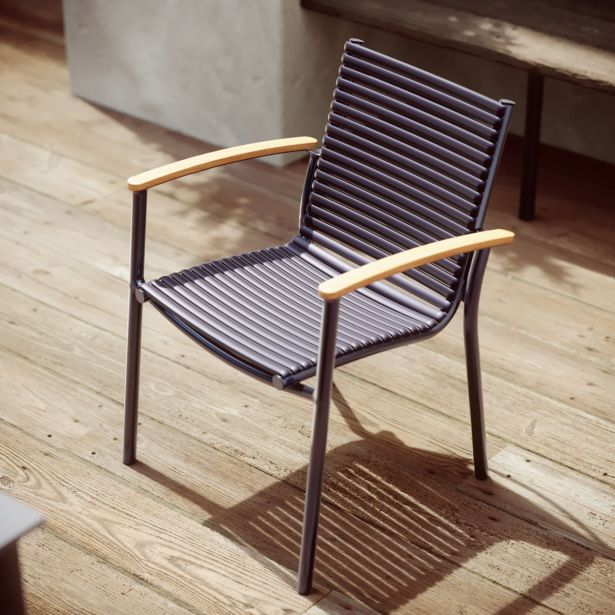 KOVINSKI STOL NATERIAL DORA ALU