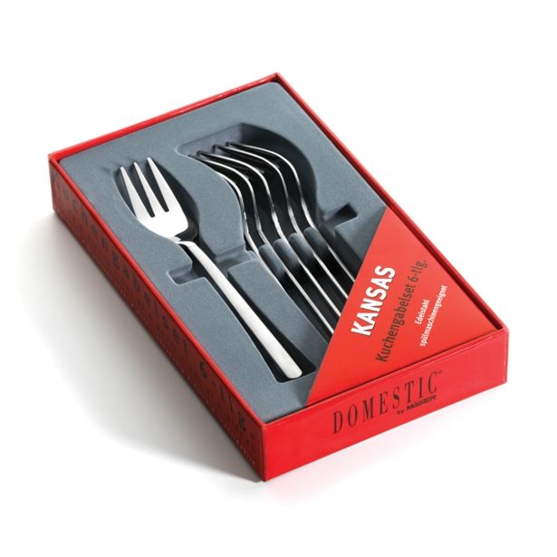 JEDILNI PRIBOR, VILICE ART RIANA 6 DELNA KANSAS 18/0