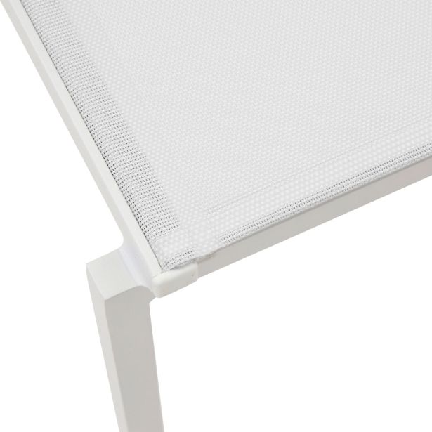 KOVINSKI STOL NATERIAL JED. LYRA BREZ NASL. BEL ALU