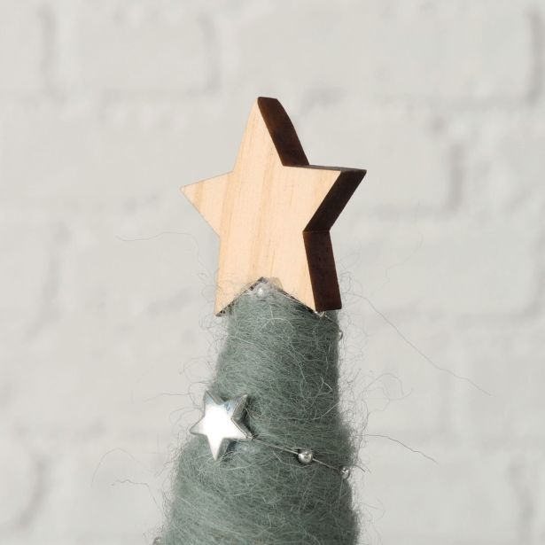 NAMIZNA DEKORACIJA - JELKA, 34 CM, SORT