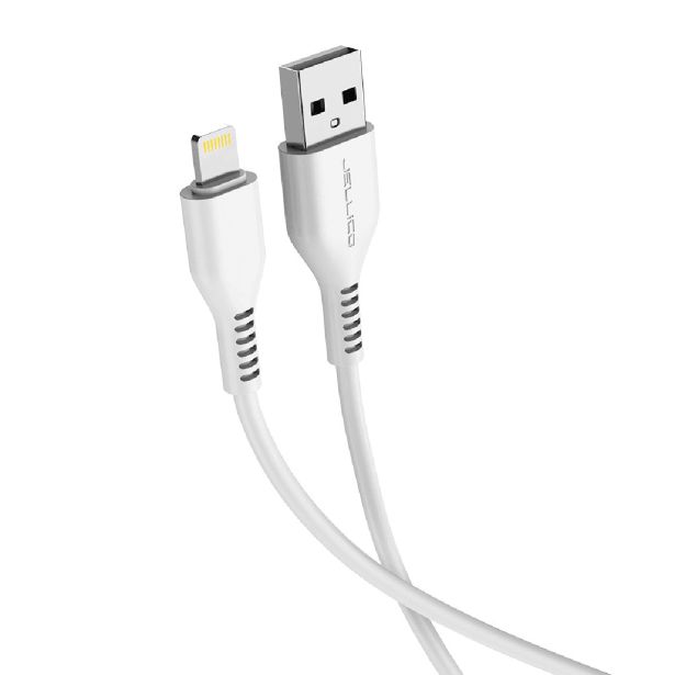 JELLICO PODATKOVNI KABEL KDS-30 (FAST CHARGE) 3,1A VHOD LIGHTNING NA USB-A 1M, BEL