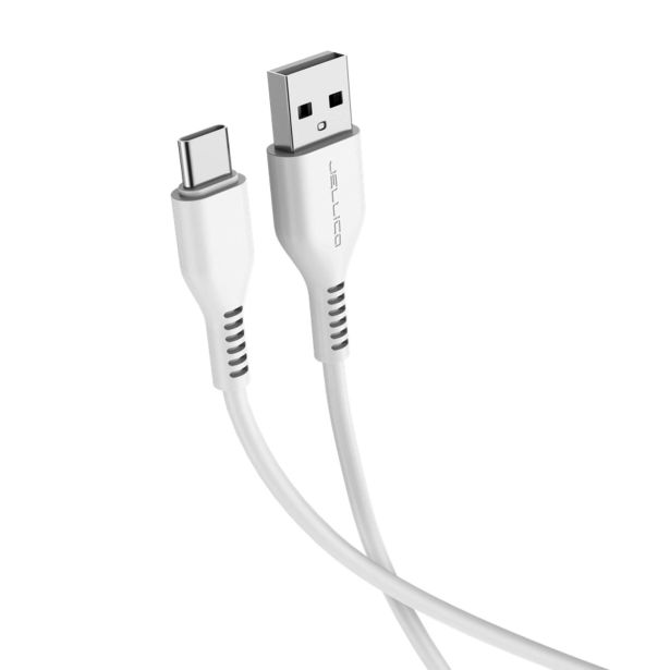 JELLICO PODATKOVNI KABEL KDS-30 (FAST CHARGE) 3,1A VHOD TYPE C NA USB-A 1M, BEL