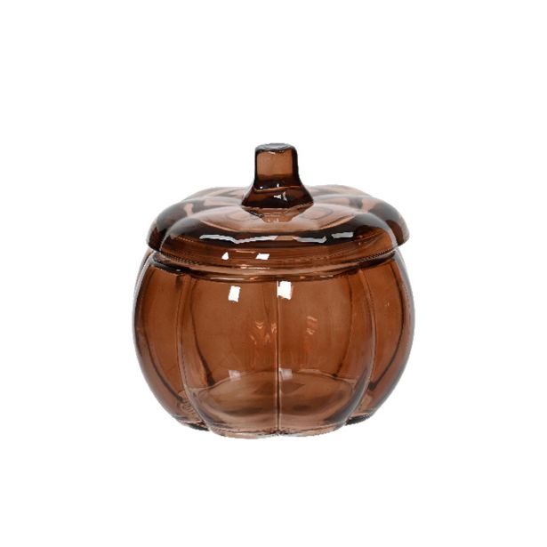 JESENSKA DEKORACIJA DECORIS BUČA STEKLENA 12X12X11.6 CM, SORTIRANO