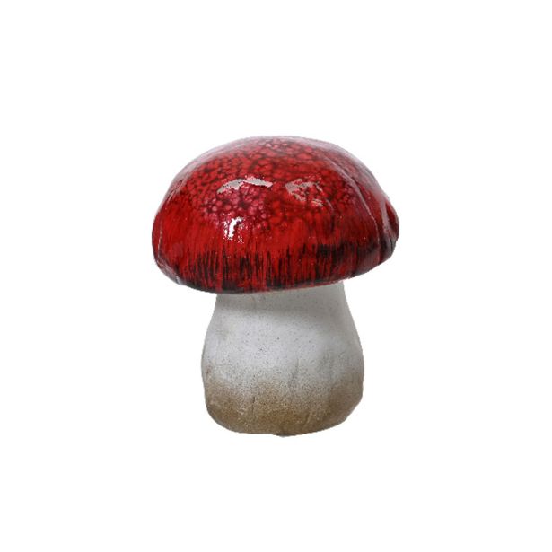 JESENSKA DEKORACIJA DECORIS GOBA TERAKOTA 8.4X7.9X9.5 CM, SORTIRANO