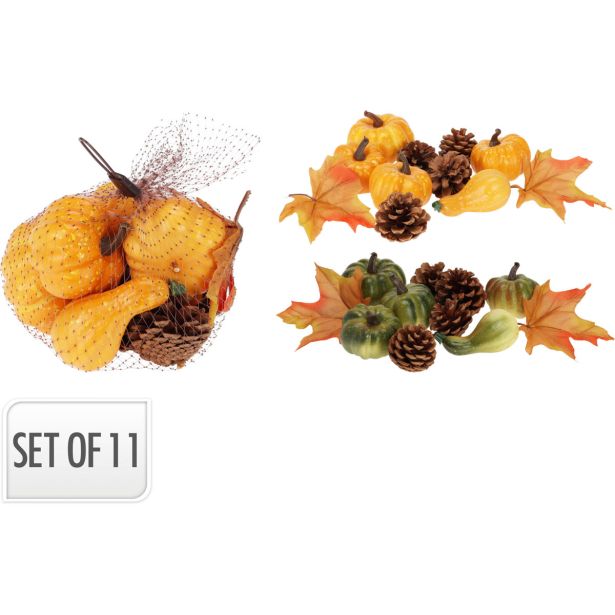 JESENSKA DEKORACIJA EH BUČE SET 11/1 SORTIRANO