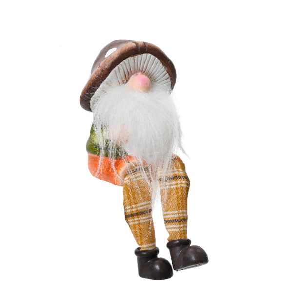 JESENSKA FIGURA DECORIS ŠKRAT GOBICA, SEDEČI 7.2X6.6X17.4 CM SORTIRANO