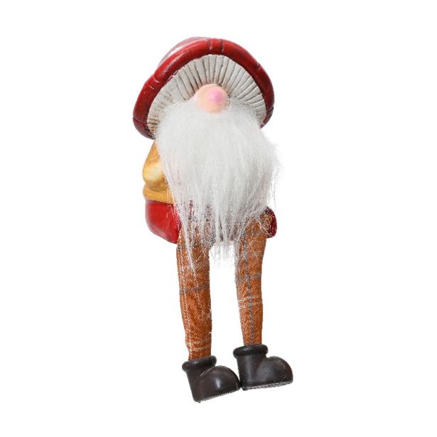 JESENSKA FIGURA DECORIS ŠKRAT GOBICA, SEDEČI 7.2X6.6X17.4 CM SORTIRANO