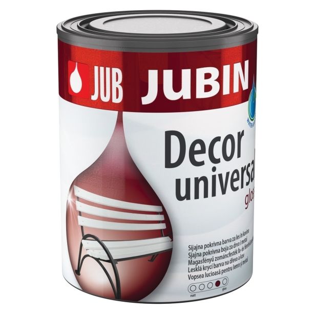 POKRIV.PREM.ZA KOV.,LES JUB JUBIN DECOR UNIVERSAL SIVI 7 0.65 L