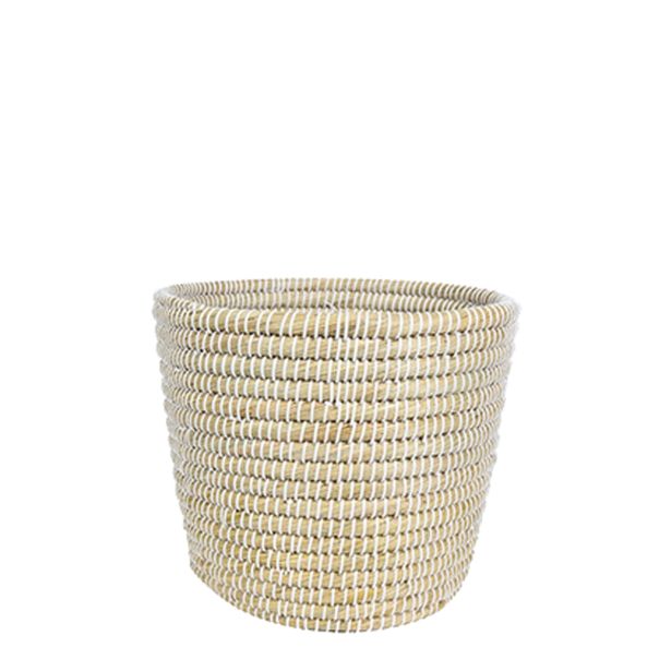 PLETENI NOTRANJI LONEC TS JULA WHITE 40 CM H35