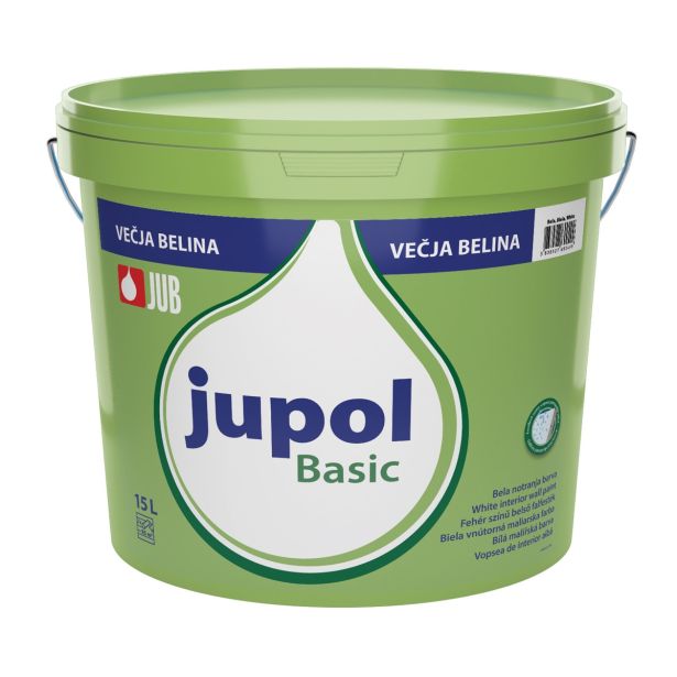 NOTRANJA ZIDNA BARVA JUB JUPOL BASIC 15 L