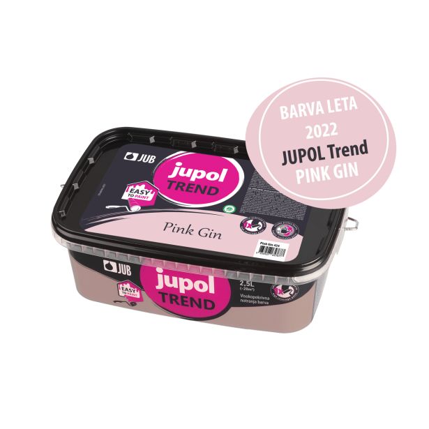 PRIPRAVLJENA BARVA JUB JUPOL TREND PINK GIN 426 2.5 L