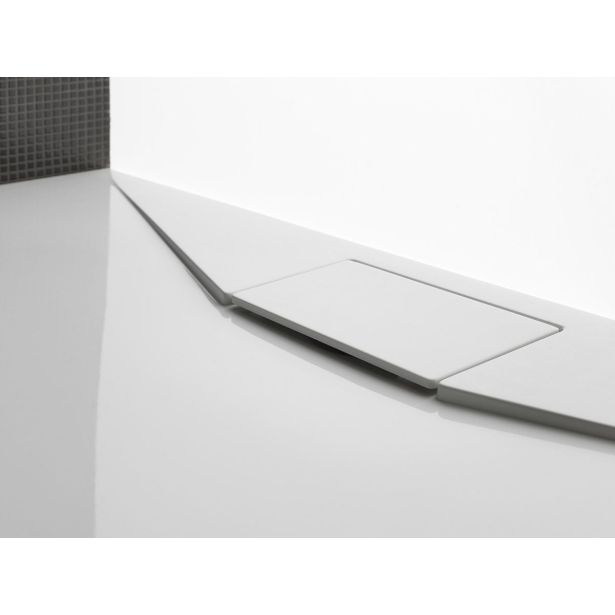 KAD ZA PRHANJE, KOTNA KOLPA SAN ACRO 100X80 LM BELA KOTNA ZA VGRADNJO