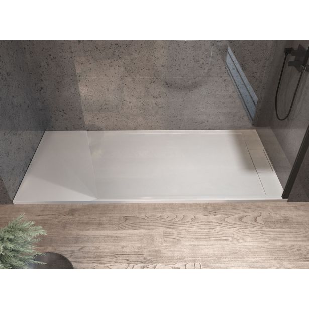 KAD ZA PRHANJE, KOTNA KOLPA SAN BALLO 140X80 BELA KERROCK