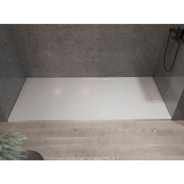 KAD ZA PRHANJE, KOTNA KOLPA SAN BALLO 200X80 BELA KERROCK