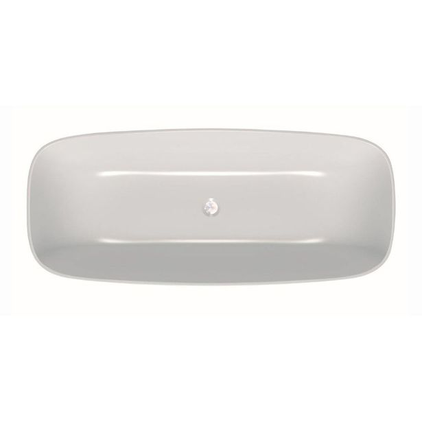 KAD ZA PRHANJE, KOTNA KOLPA SAN MILO-FS 174X75 KERROCK BELA