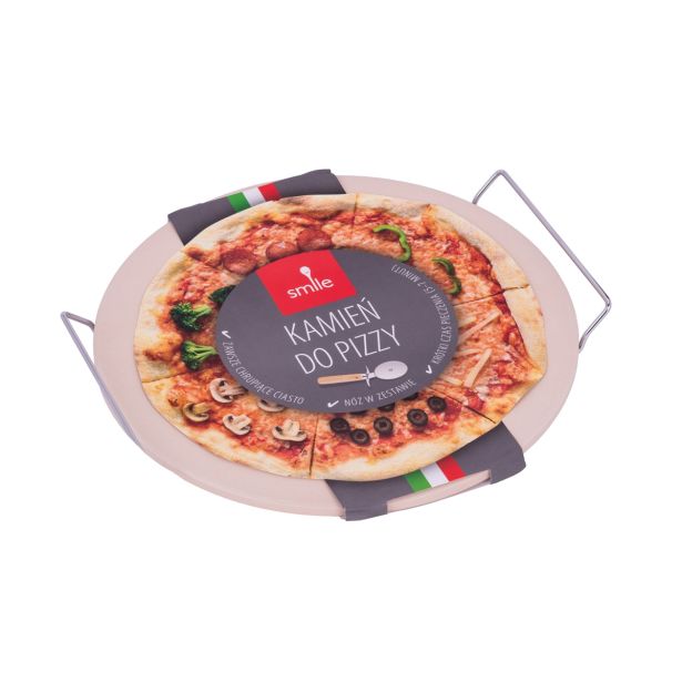 KAMEN ZA PEKO PICE PIZZA SET 3/1, FI 33 CM