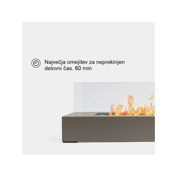 KAMIN NA BIOETANOL VONHAUS NAMIZNI PRAVOKOTNI