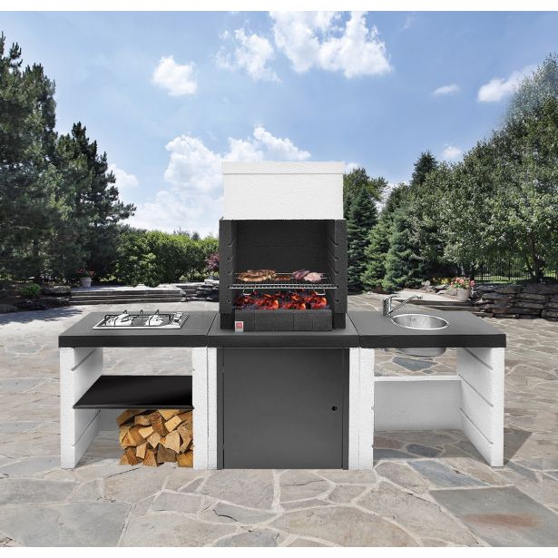 VRTNI KAMIN SAROM HERCULES BETONSKI