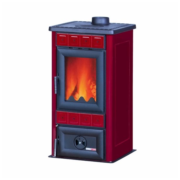 KAMINSKA PEČ ALFA PLAM LARA, RDEČA