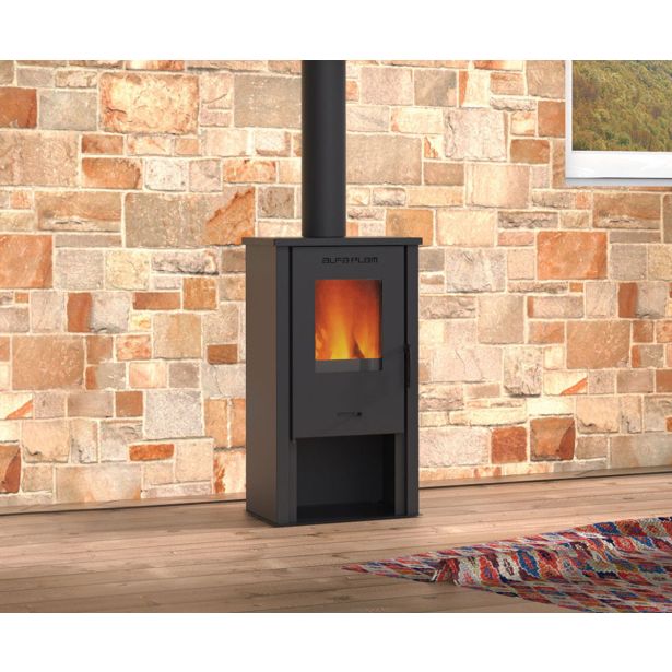 KAMINSKA PEČ ALFA PLAM TARA ČRNA